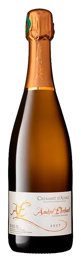Crémant dAlsace André Ehrhart - Extra Brut • Safra 2024 • Espumante • Orgânico